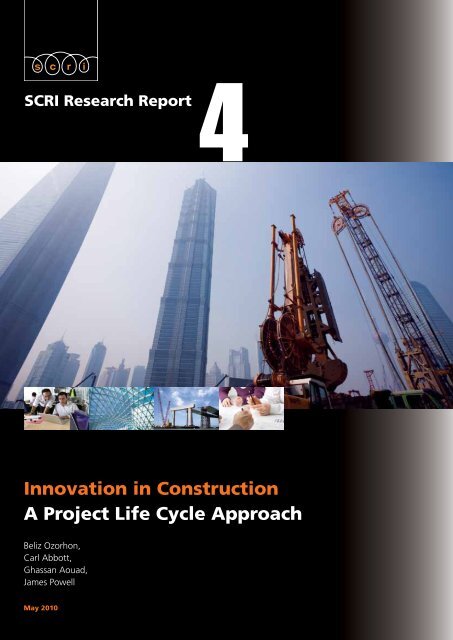 Innovation in Construction A Project Life Cycle Approach