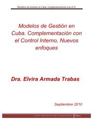 Modelos de GestiÃ³n en Cuba. ComplementaciÃ³n - Gestiopolis