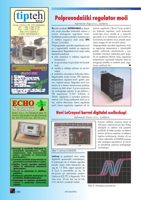 Embedded Systems 2000 - Avtomatika