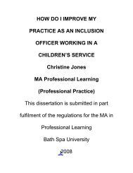 HOW DO I IMPROVE MY PRACTICE AS AN INCLUSION OFFICER ...
