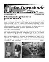Monnikenloop 2009 - Digitale Dorpsbode Schiermonnikoog