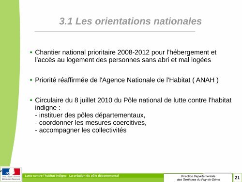 PÃ´le dÃ©partemental de lutte contre l'habitat indigne - PrÃ©fecture du ...