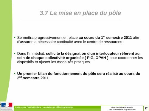 PÃ´le dÃ©partemental de lutte contre l'habitat indigne - PrÃ©fecture du ...