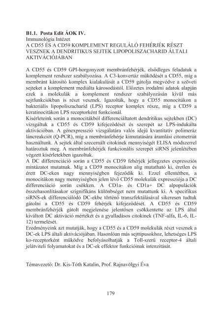 ProgramfÃ¼zet (PDF) - DE OEC TudomÃ¡nyos DiÃ¡kkÃ¶ri TanÃ¡cs