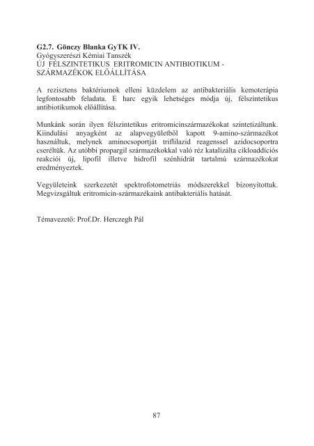 ProgramfÃ¼zet (PDF) - DE OEC TudomÃ¡nyos DiÃ¡kkÃ¶ri TanÃ¡cs