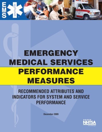 Emergency Medical Services Performance Measures ... - NHTSA EMS