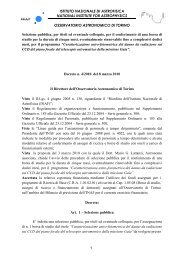 Carta lettereINAF-OATO - Osservatorio Astrofisico di Torino