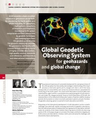 Global Geodetic Observing System - GGOS Portal