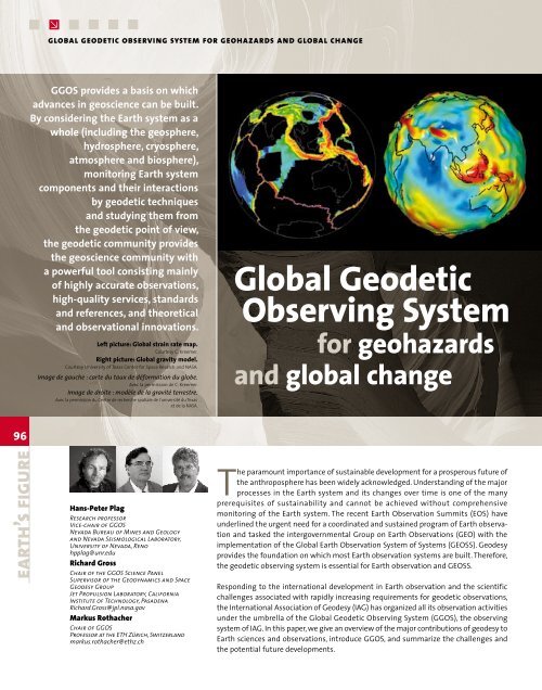 Global Geodetic Observing System - GGOS Portal