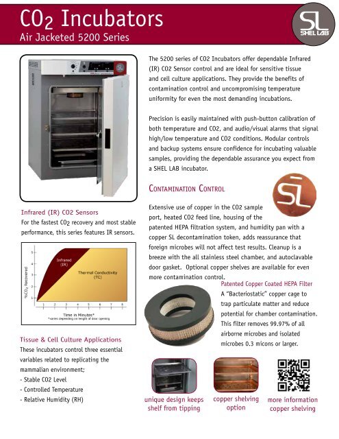 CO2 Incubators - Spectra Services