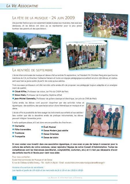 Bulletin municipal 06/06 - Ennery