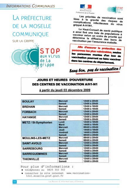 Bulletin municipal 06/06 - Ennery