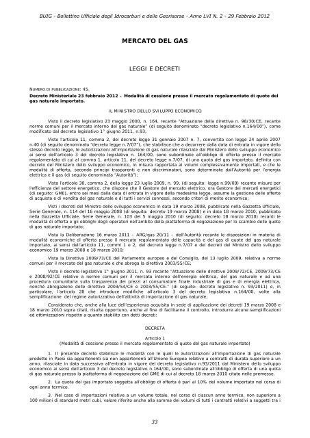 LVI-2 - Unmig - Ministero dello Sviluppo Economico