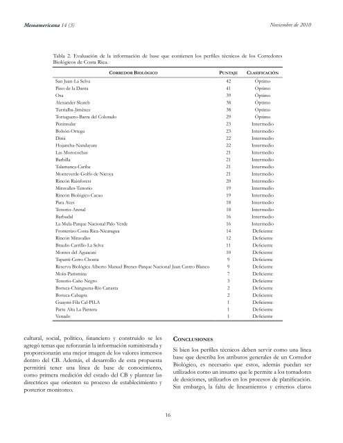 Volumen 14(3) Noviembre de 2010 - Eco-Index