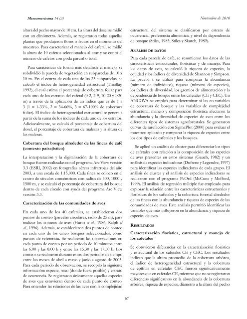 Volumen 14(3) Noviembre de 2010 - Eco-Index