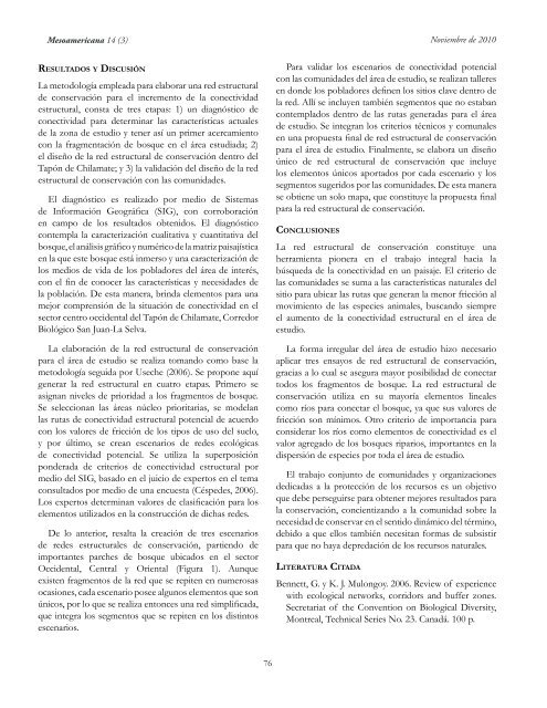 Volumen 14(3) Noviembre de 2010 - Eco-Index