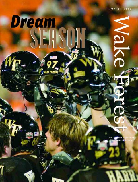 Wake Forest Magazine, March 2007 - Past Issues - Wake Forest ...