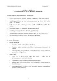 PDF format - Chemring Group PLC