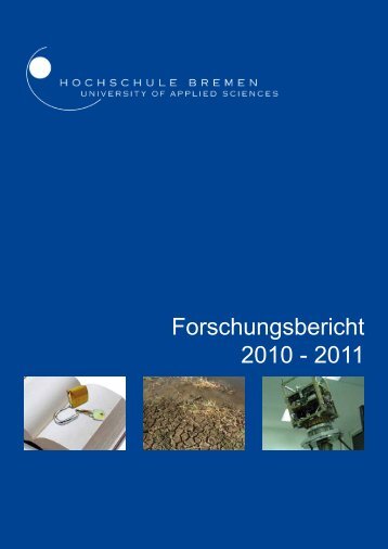 Forschungsbericht 2010 - 2011 - Hochschule Bremen