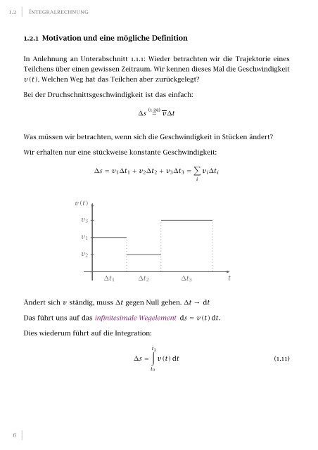 Integralrechnung und Vektoren