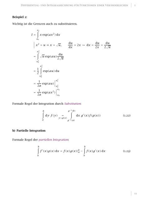 Integralrechnung und Vektoren