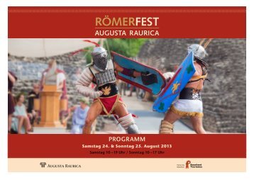 Programm (PDF) - Römerfest Augusta Raurica
