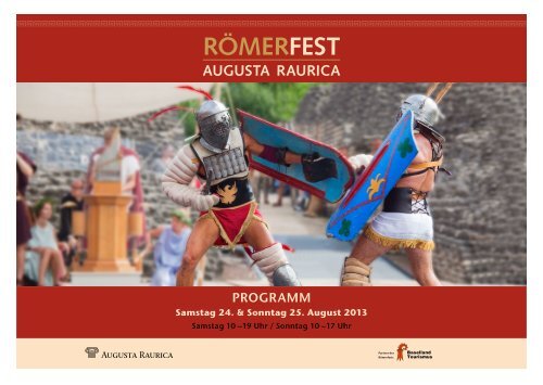 Programm (PDF) - Römerfest Augusta Raurica