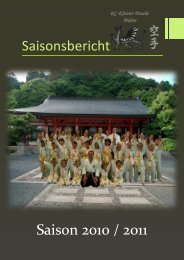 2010_2011 Jahresbericht - Karateclub Kleiner Drache MÃ¤der