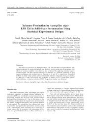 Xylanase Production by Aspergillus niger LPB 326 in Solid-State ...