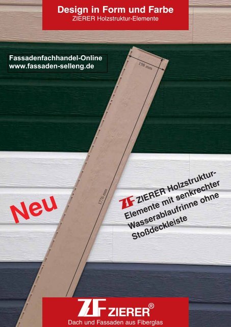 zierer - Fassadenverkleidung