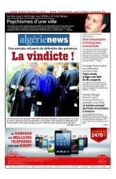 Fr-23-07-201 - Algérie news quotidien national d'information