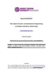 Xiang PhD thesis.pdf - OpenAIR @ RGU - Robert Gordon University