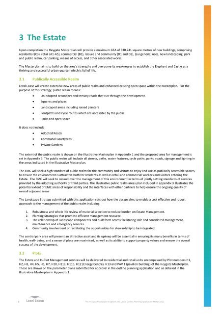 Estate Management Strategy - Southwark Council Planning Pages