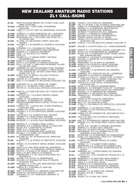 NEW ZEALAND AMATEUR RADIO STATI picture