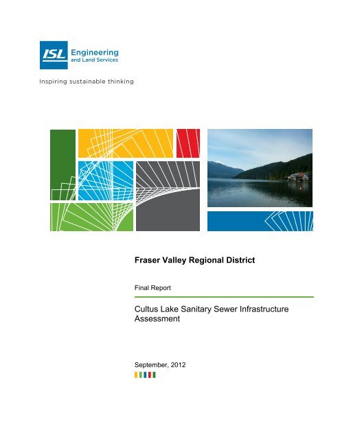 Cultus Lake Park Sanitary Sewer Infrastructure Assessment