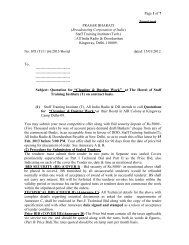 Page 1 of 7 PRASAR BHARATI (Broadcasting ... - All India Radio