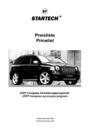 Preisliste JEEP Compass - Lenartowicz