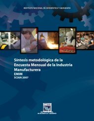 Síntesis metodológica - Inegi