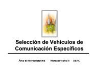 Selección de Vehículos de Comunicación Específicos - Rescate ...