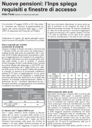 Nuove pensioni: l'Inps spiega requisiti e finestre di ... - UILA Potenza