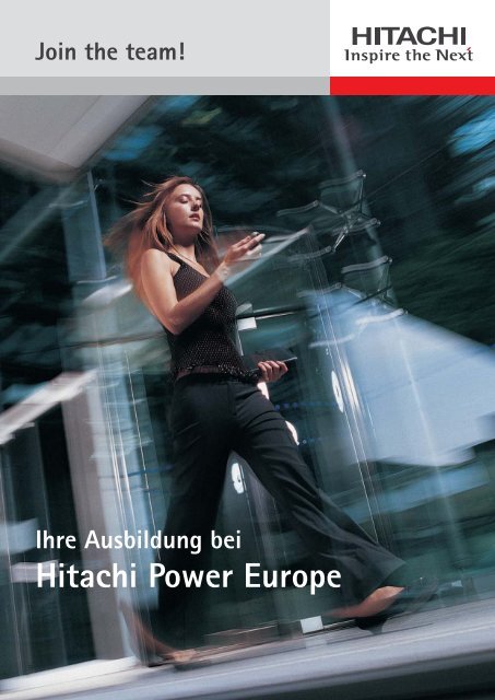 Brochuere_Ausbildung_30-01:Prsp_Ausbildung_D - Hitachi Power ...
