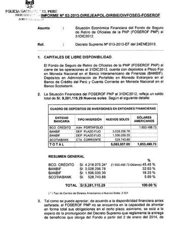 DIVFOSER Inf.Financiero - Ministerio del Interior