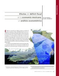 Efectos del déficit fiscal en la economía mexicana - revista de ...