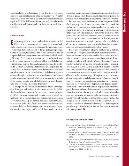 Efectos del déficit fiscal en la economía mexicana - revista de ...