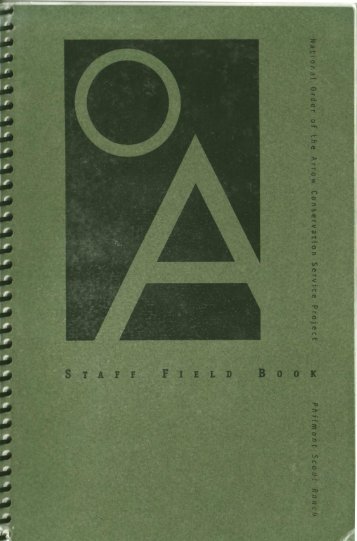 in-camp skills - Philmont Document Archives