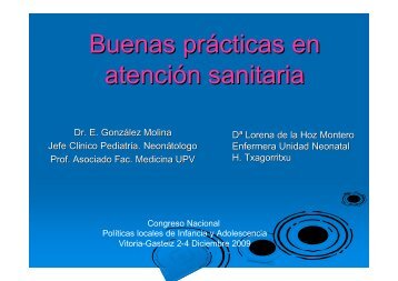 Buenas prácticas en atencion sanitaria 2.ppt - Ayuntamiento de ...