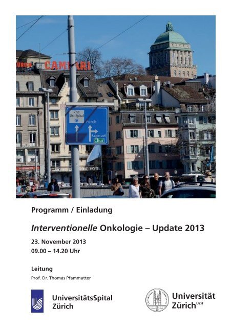 Interventionelle Onkologie – Update 2013 - Radiologie