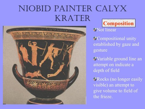 Niobid Painter Calyx Krater