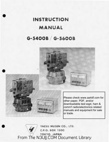 YAESU g5400b.pdf - N3UJJ