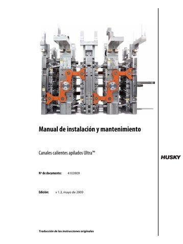Manual de instalación y mantenimiento - Husky Injection Molding ...